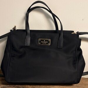 Kate Spade Blake Avenue Small Loden nylon handbag tote in black